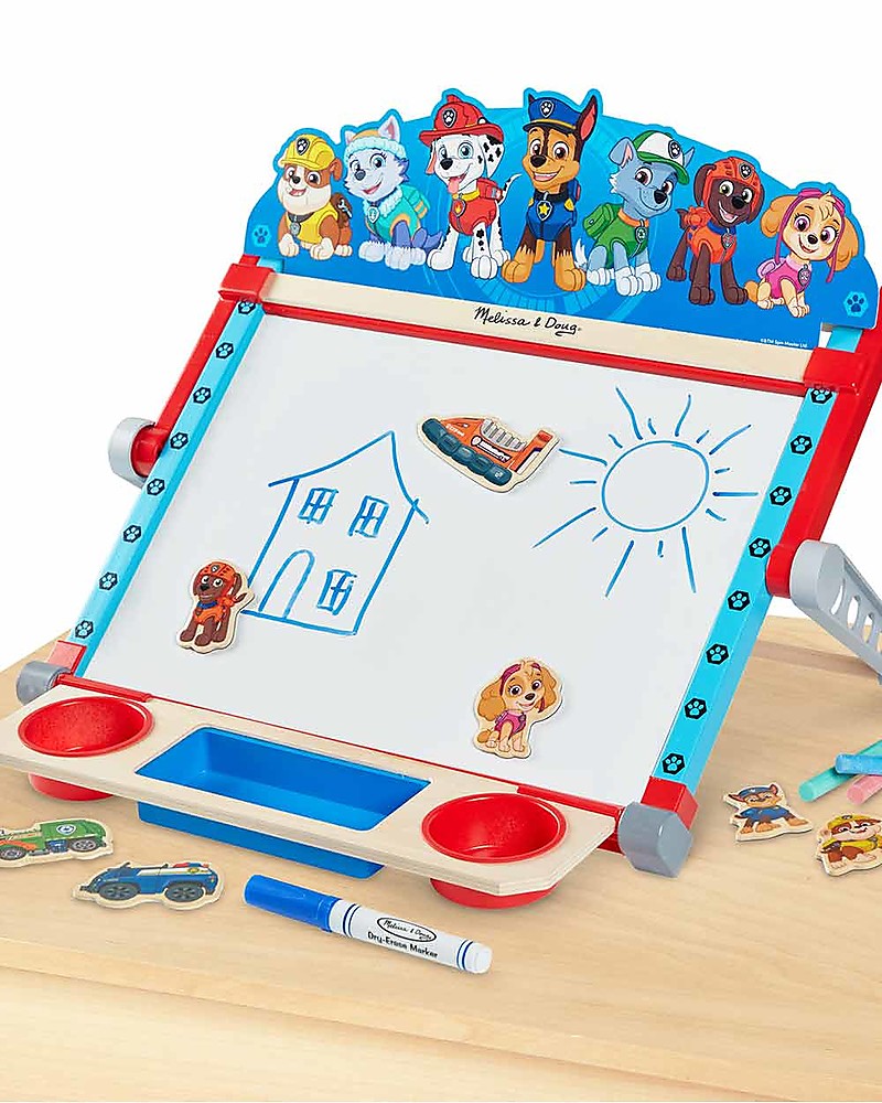 paw patrol travel art easel